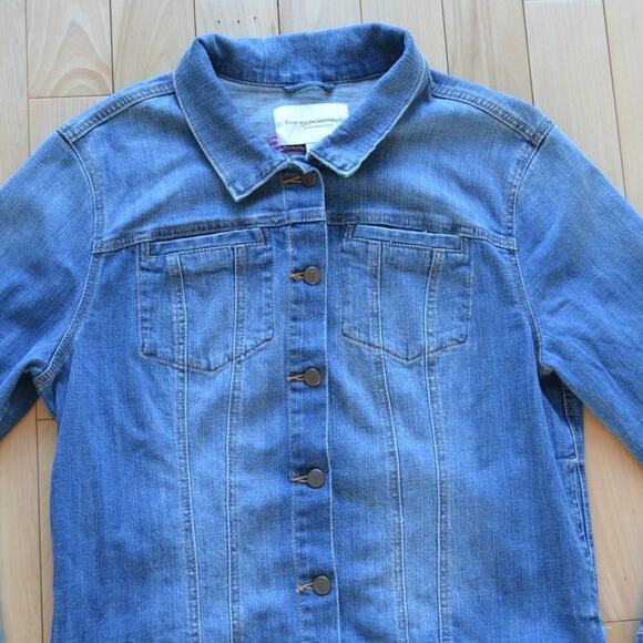 Anthro Pilcro and the Letterpress Amore Jean Jacket - Picture 2 of 5